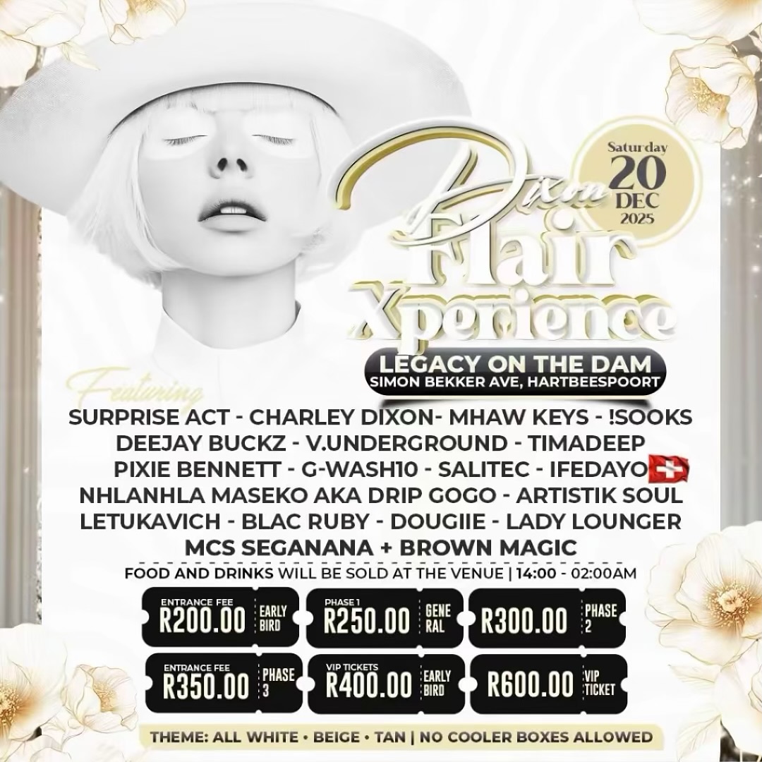 ✨ DIXON FLAIR XPERIENCE 2025 ✨The vibe Pure elegance meets pure rhythm.Step into a world of Deep